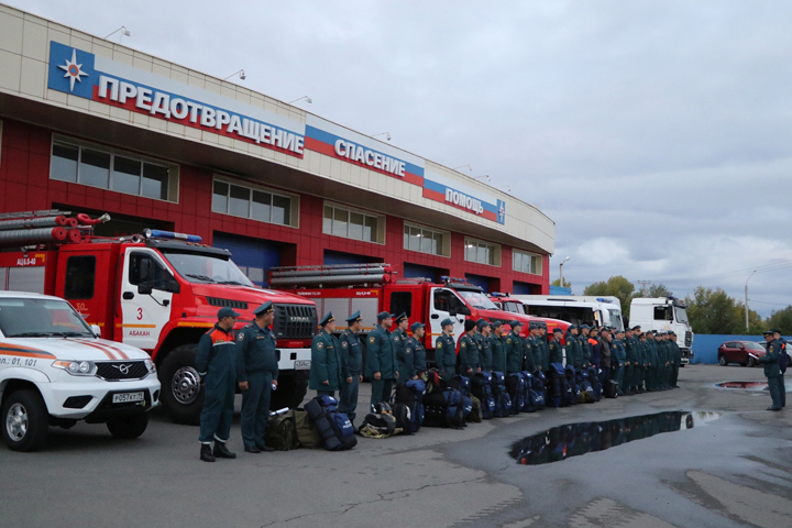 Спасатели из Хакасии экстренно выехали в Туву 